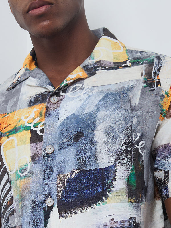Killer Men Printed Half Sleeve Regular Fit Shirts