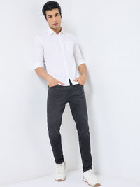 Killer Men White Printed Slim Fit Shirts