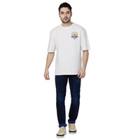 Killer Men White Printed Slim Fit T-Shirt