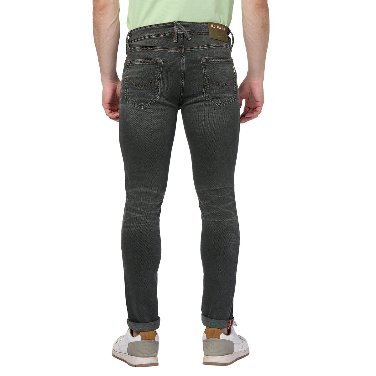 Killer Men Olive Slim Fit Jeans