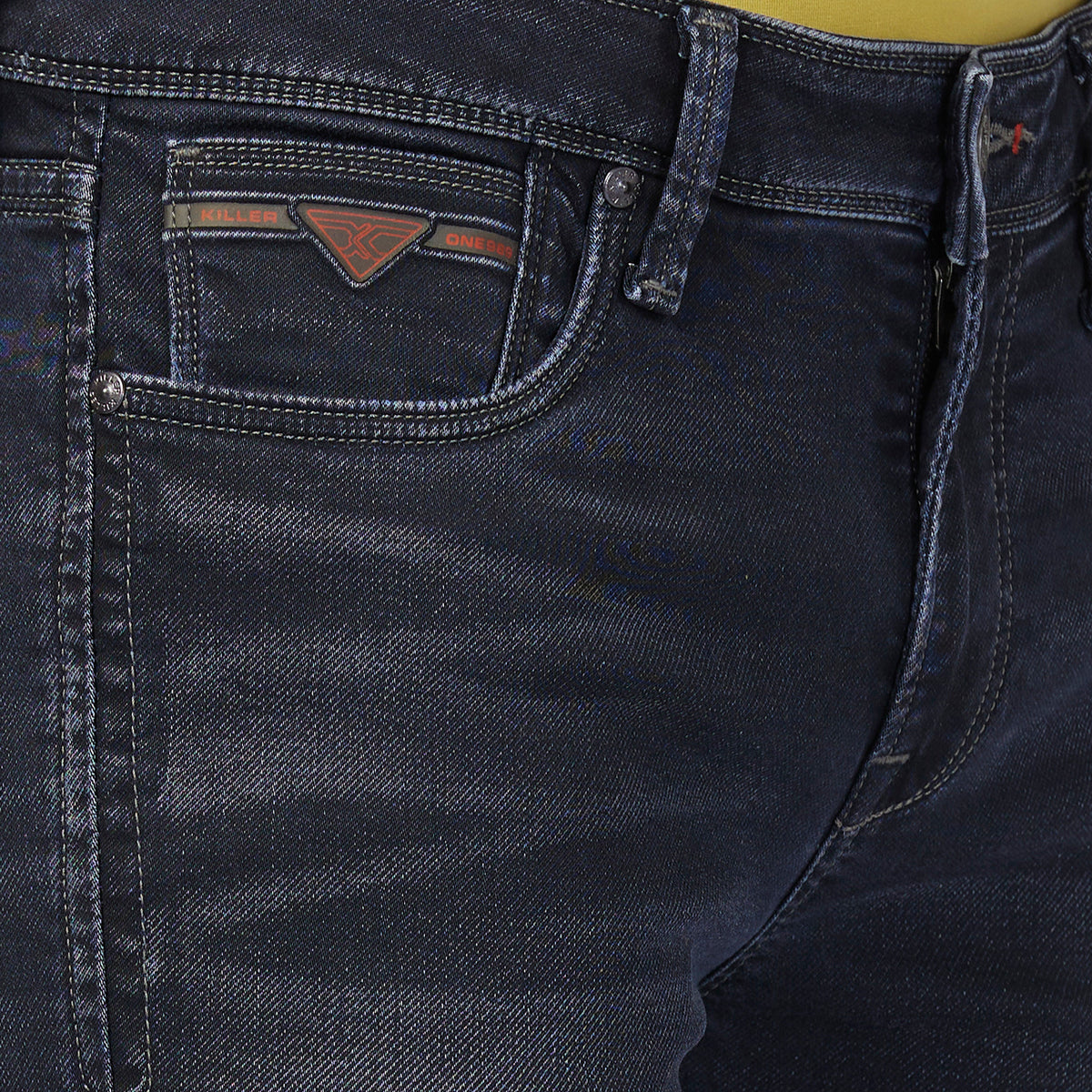 Killer Men Dark Blue Slim Fit Jeans