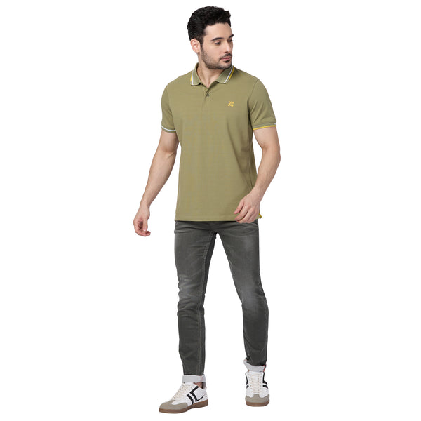 Killer Men Olive Slim Fit Jeans