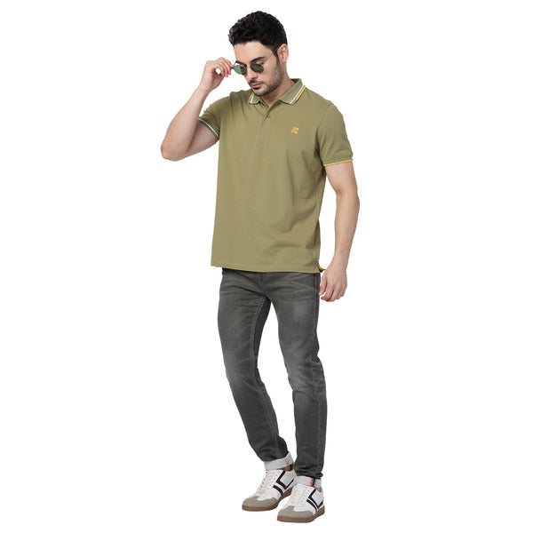 Killer Men Olive Slim Fit Jeans