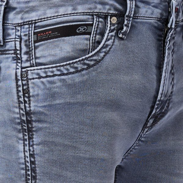 Killer Men Grey Slim Fit Jeans