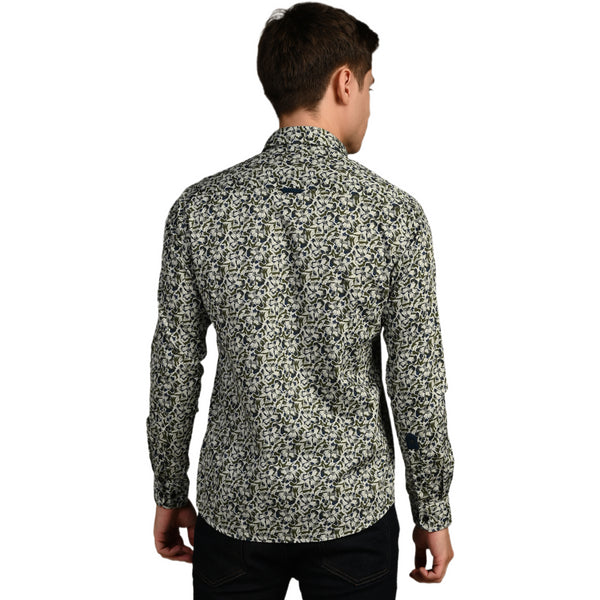 Killer Men Multicolor Printed Slim Fit Shirts