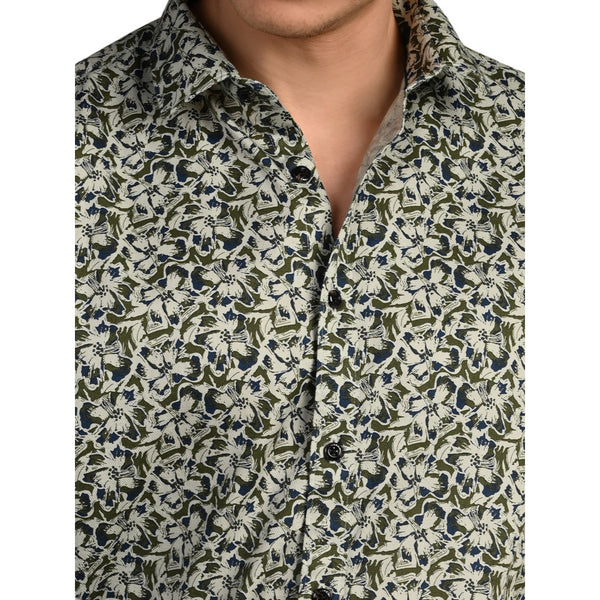Killer Men Multicolor Printed Slim Fit Shirts