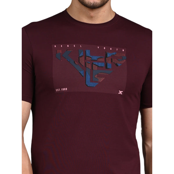 Killer Wine Printed Slim Fit T-Shirt