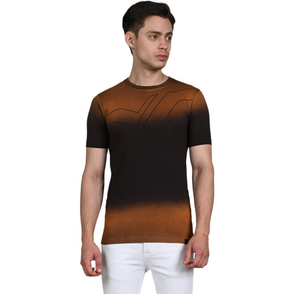 Killer Men Rust Printed Slim Fit T-Shirt