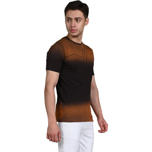Killer Men Rust Printed Slim Fit T-Shirt