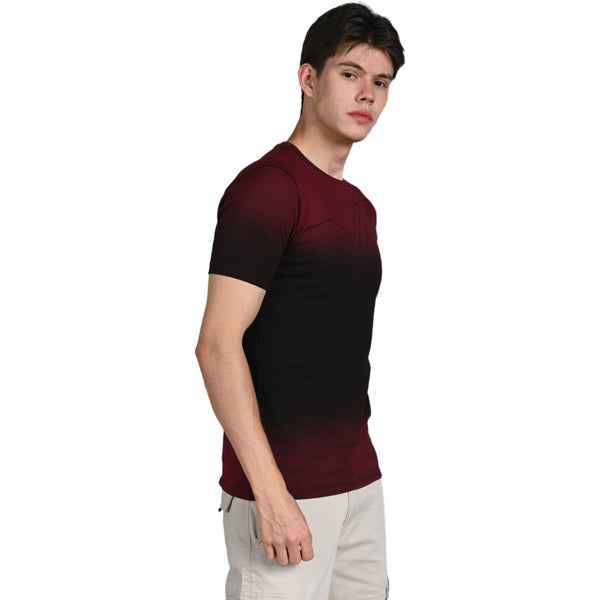 Killer Men Red Printed Slim Fit T-Shirt