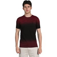 Killer Men Red Printed Slim Fit T-Shirt