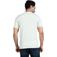 Killer Men Mint Green Printed Slim Fit T-Shirt