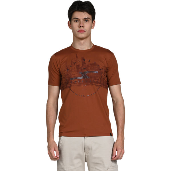 Killer Men Rust Printed Slim Fit T-Shirt