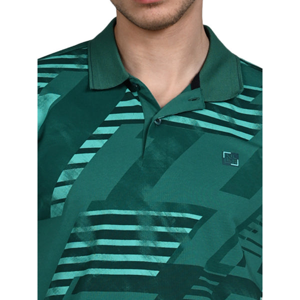 Killer Men Green Printed Slim Fit T-Shirt