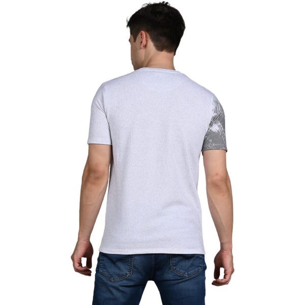 Killer Men White Printed Slim Fit T-Shirt