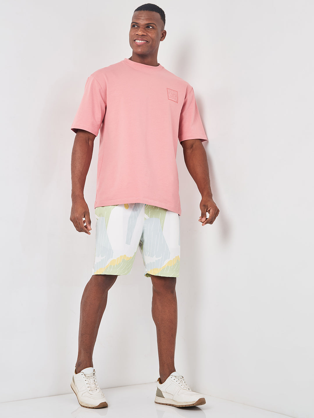 Killer Men Green Multicolour Shorts
