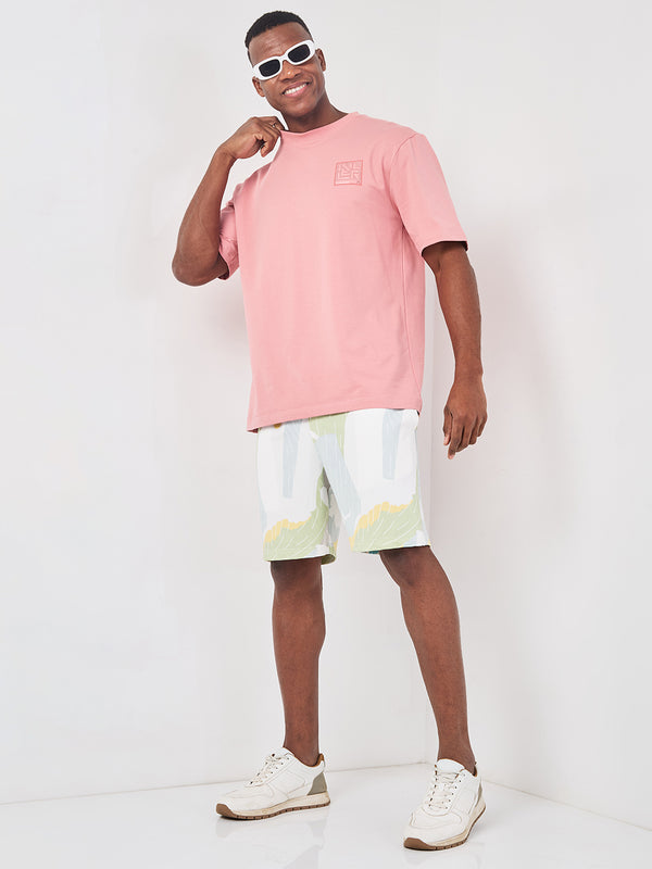 Killer Men Green Multicolour Shorts