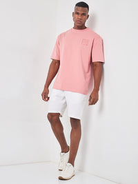 Killer Men White Solid Shorts