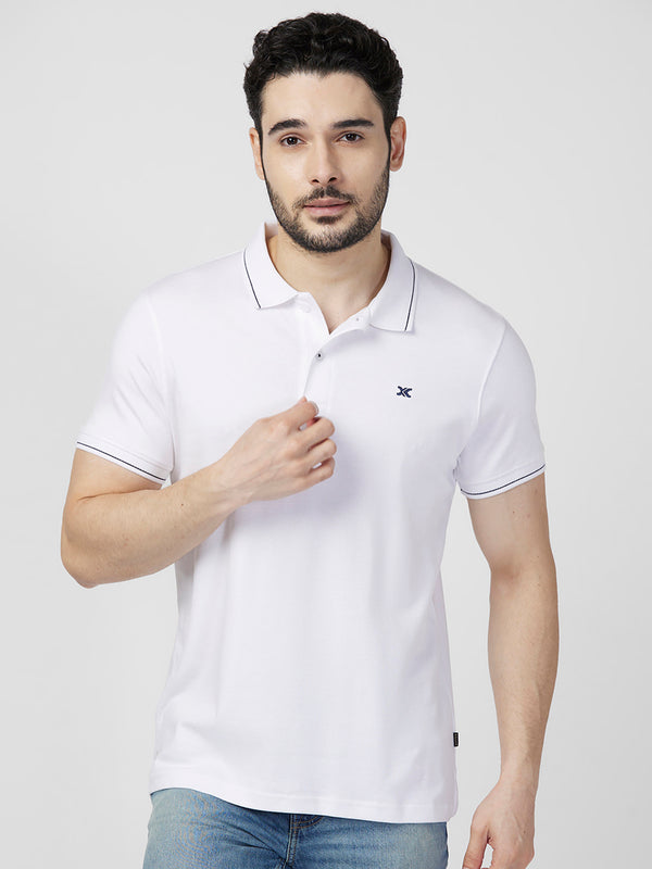 Killer Men White Printed Slim Fit T-Shirts