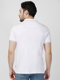 Killer Men White Printed Slim Fit T-Shirts