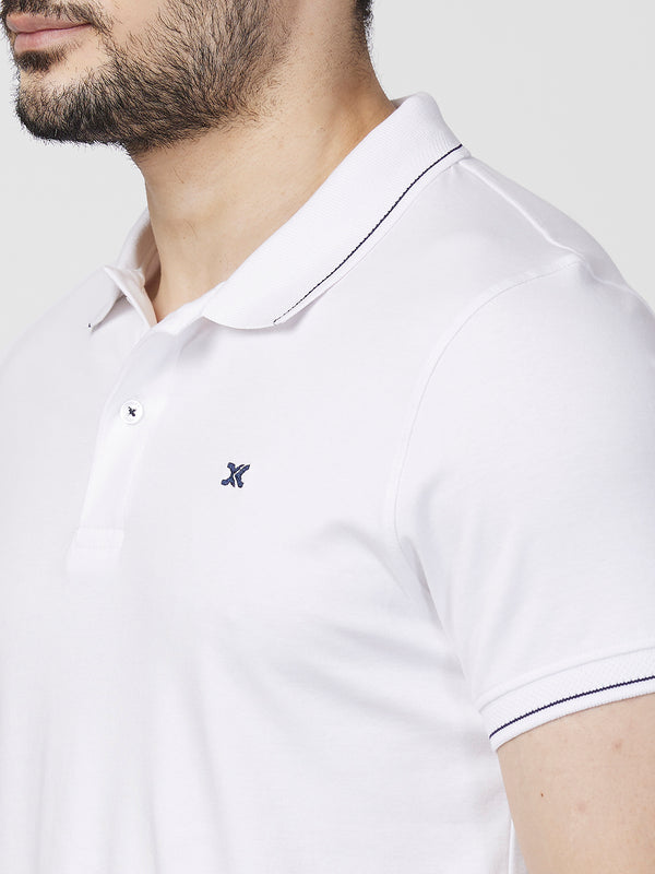 Killer Men White Printed Slim Fit T-Shirts