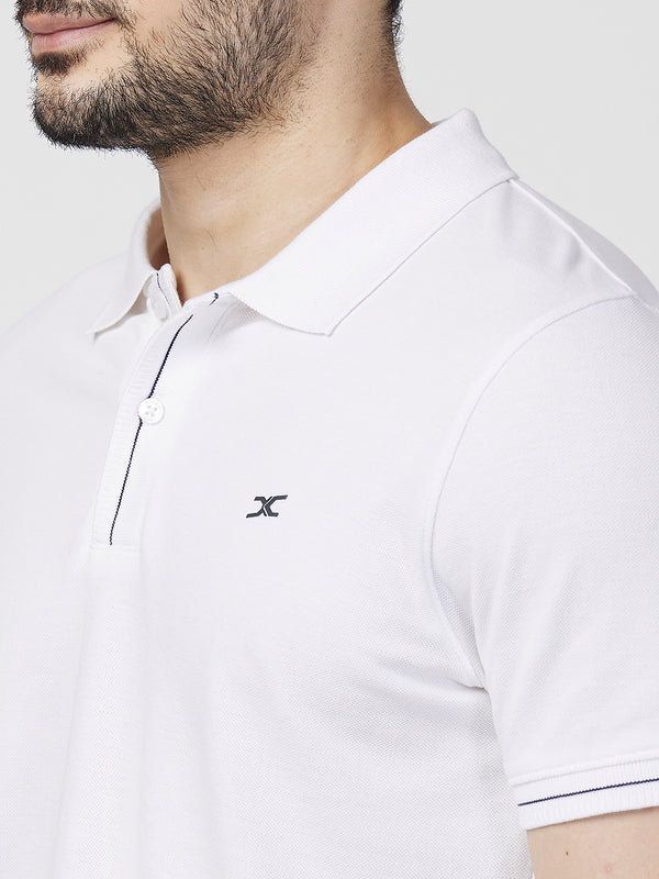 Killer Men White Printed Slim Fit T-Shirts