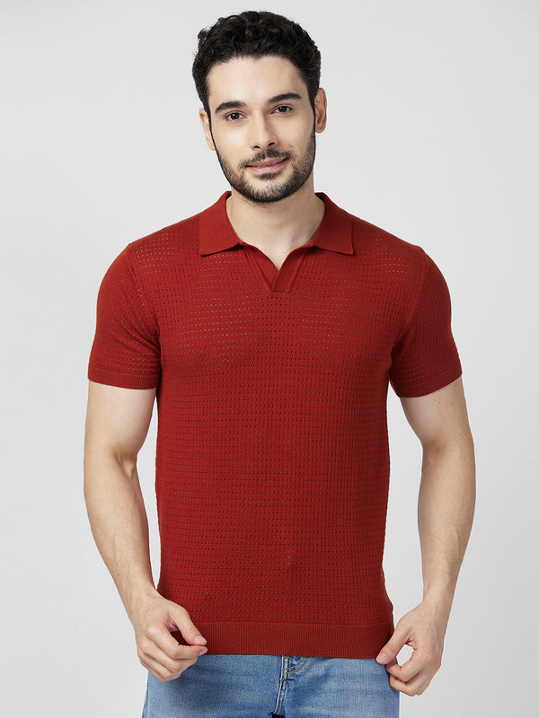 Killer Men Rust Printed Slim Fit T-Shirts