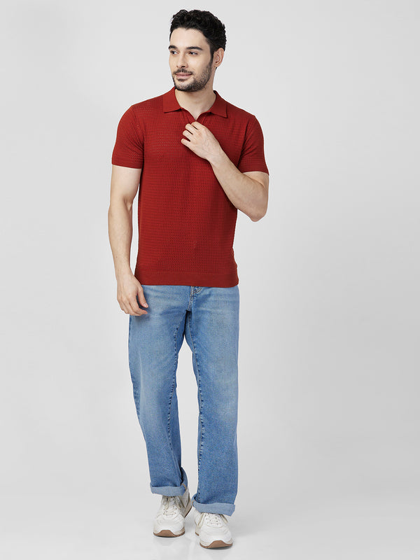 Killer Men Rust Printed Slim Fit T-Shirts