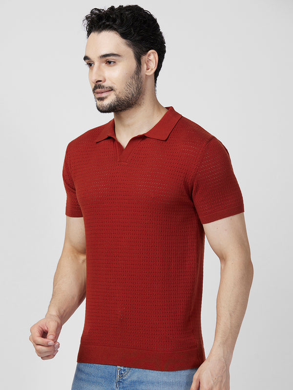 Killer Men Rust Printed Slim Fit T-Shirts