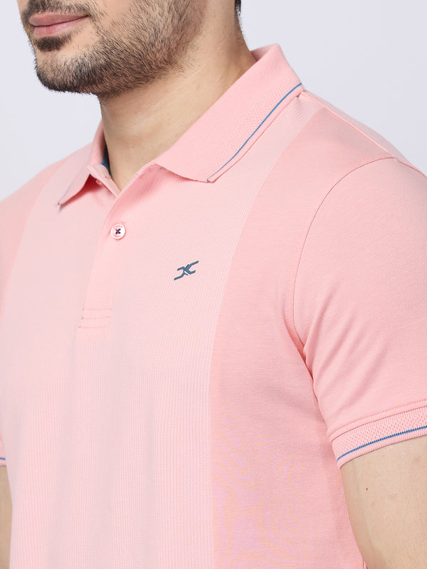 Killer Men Pink Printed Slim Fit T-Shirts