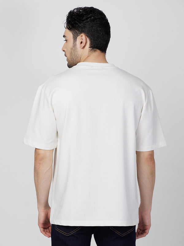 Killer Men White Round Neck T-Shirts