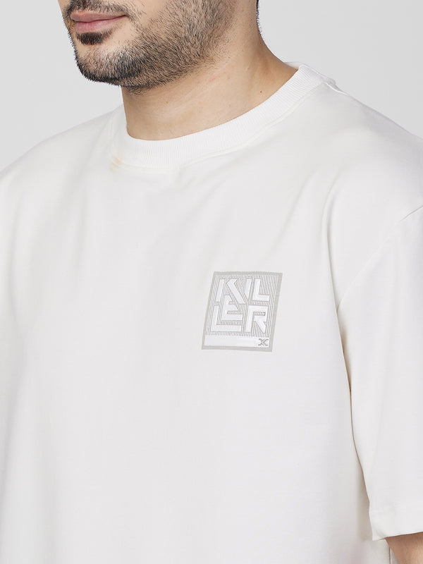 Killer Men White Round Neck T-Shirts