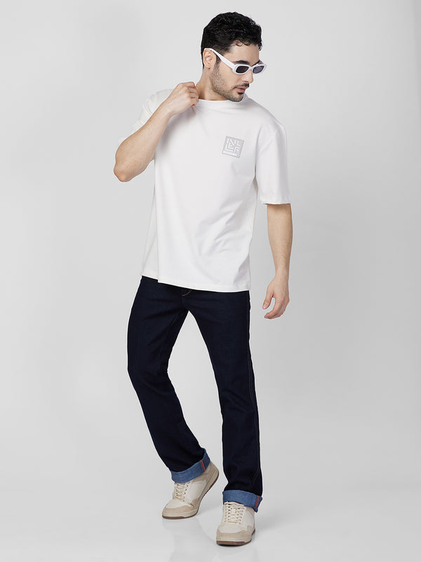 Killer Men White Round Neck T-Shirts