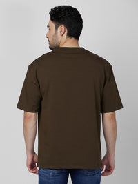 Killer Men Olive Round Neck T-Shirts