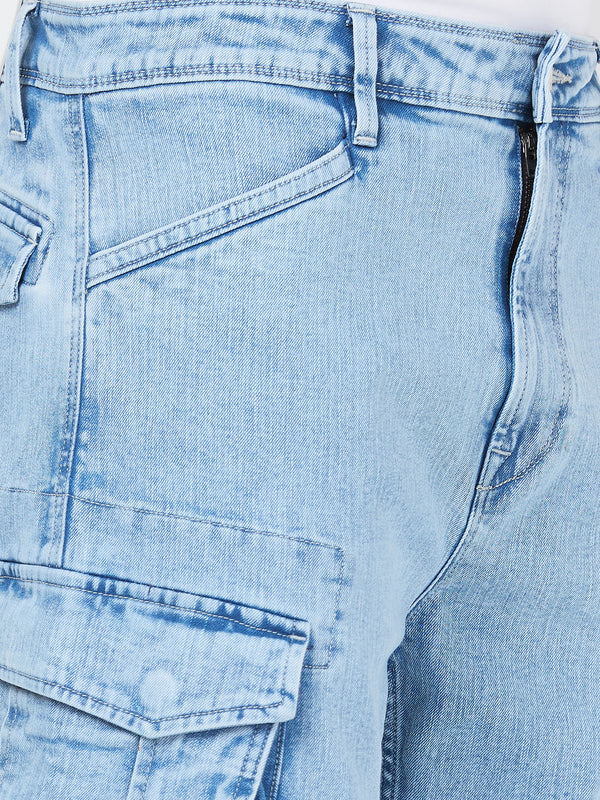Killer Men Light Blue Loose Fit Jeans