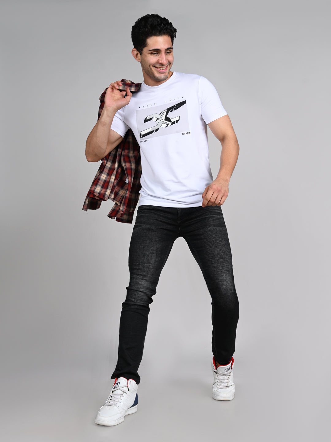 Killer Men Black Solid Slim Fit Jeans