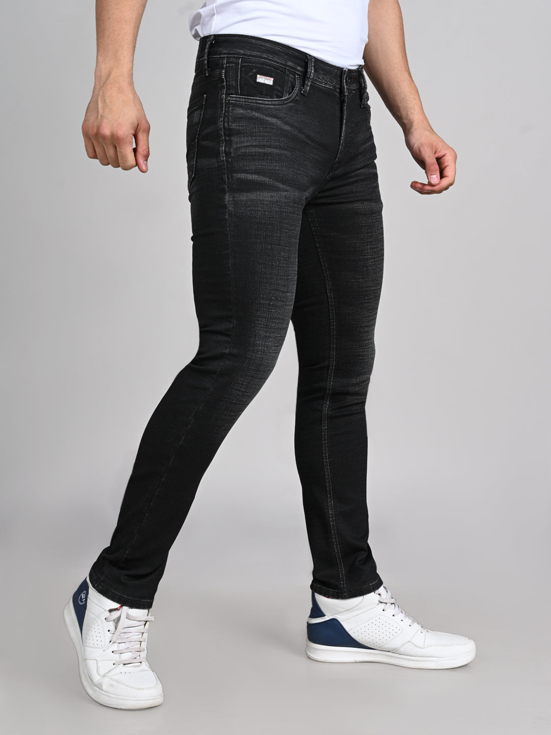 Killer Men Black Solid Slim Fit Jeans