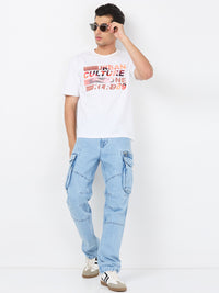 Killer Men Light Blue Loose Fit Jeans