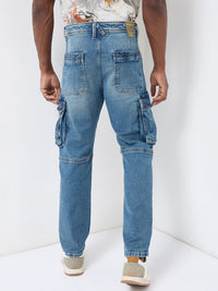 Killer Men Light Blue Loose Fit Jeans