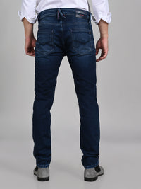 Killer Men Blue Solid Slim Fit Jeans