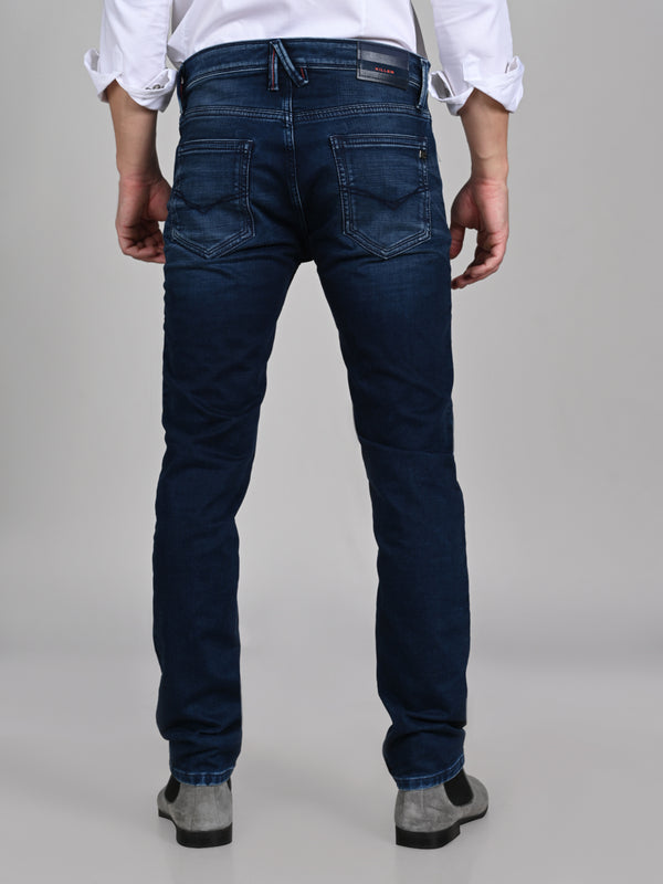 Killer Men Blue Solid Slim Fit Jeans