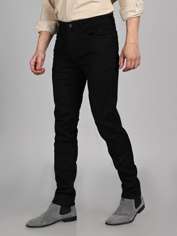 Killer Men Black Solid Slim Fit Jeans