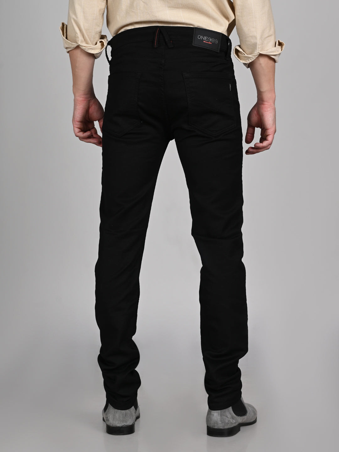 Killer Men Black Solid Slim Fit Jeans
