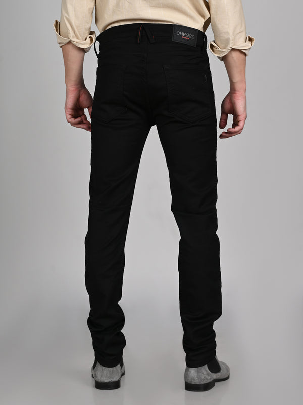 Killer Men Black Solid Slim Fit Jeans
