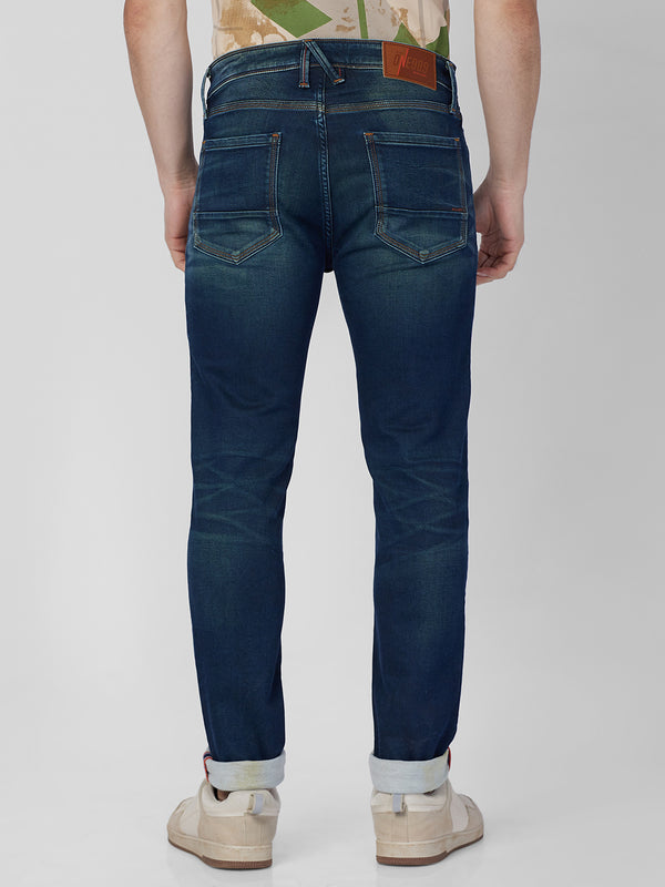Killer Men Blue Solid Slim Fit Jeans