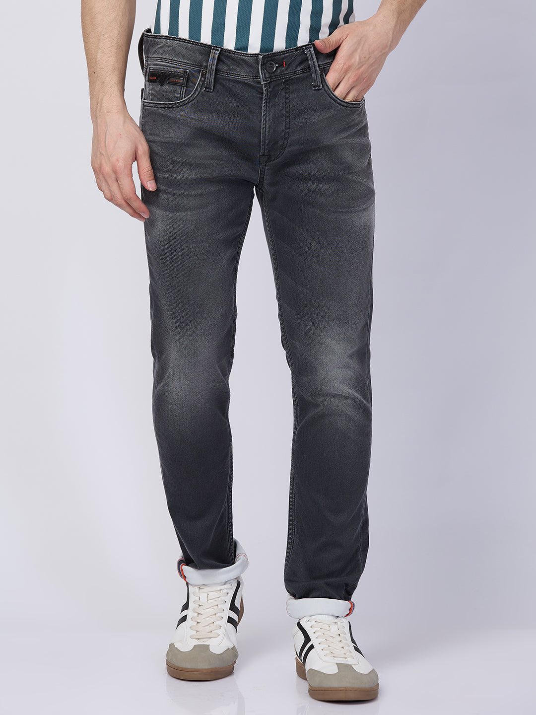 Killer Men Black Solid Slim Fit Jeans