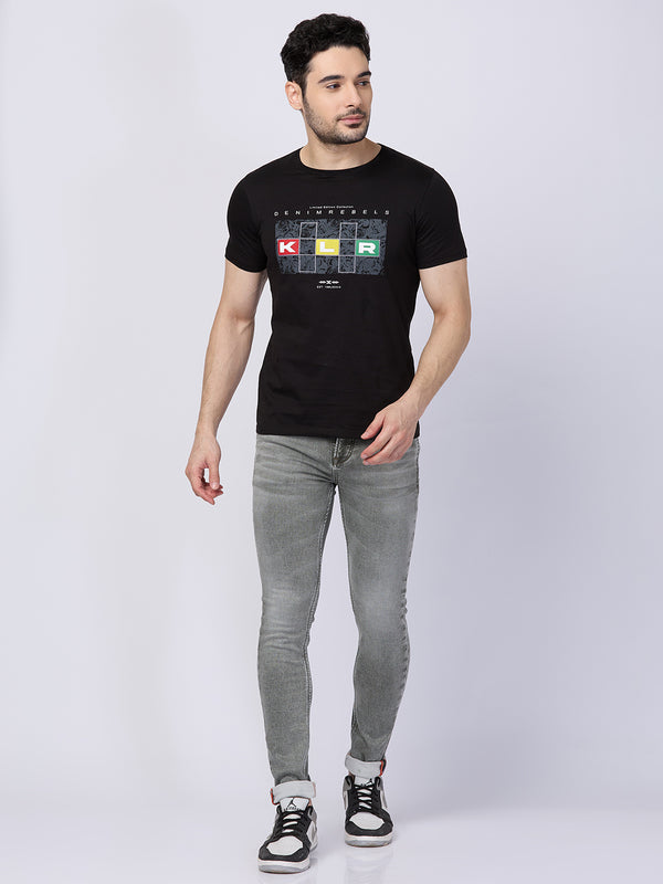 Killer Men Light Green Solid Slim Fit Jeans