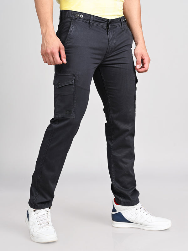 Killer Men Grey Solid Cargo