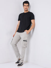Killer Men Grey Solid Cargo
