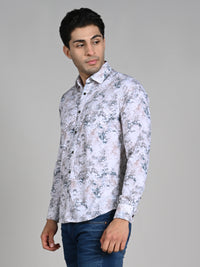 Killer Men Green Printed Slim Fit Shirts